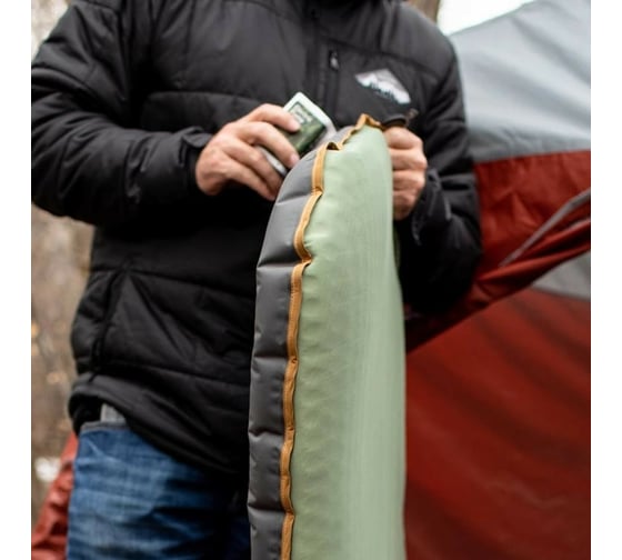 Туристический коврик Klymaloft Regular зеленый/серый 06KLGR01C