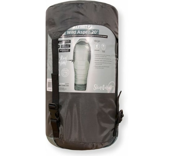 Спальный мешок Klymit Wild Aspen 20 Large зеленый 13WAGR20D