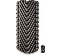 Надувной коврик Klymit Static V Luxe Grey, серый 06VLSt02D