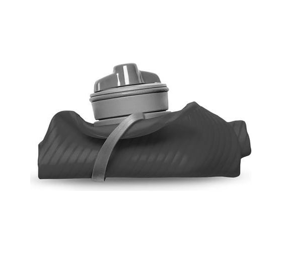 Мягкая бутылка для воды HydraPak Flux 1л, серая GF410M