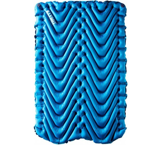 Надувной коврик Klymit Static V Double Blue, синий 06DVBL02E