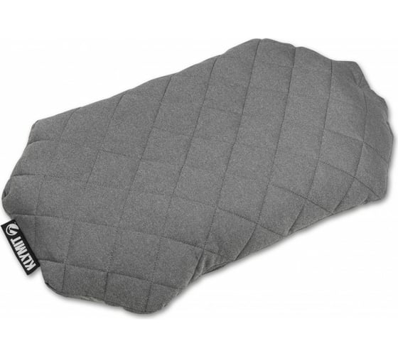 Надувная подушка Klymit Pillow Luxe Grey серая 12LPGY01D