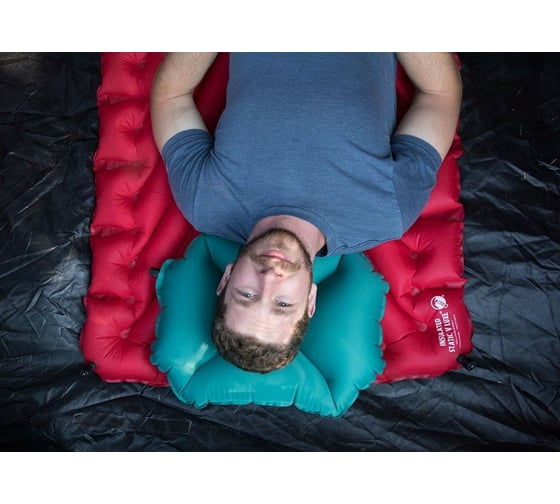 Надувная подушка Klymit Pillow X large Green зеленая 12PLTL01D