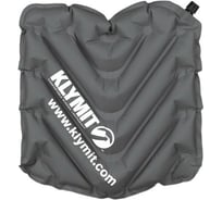 Надувная подушка/сиденье Klymit V seat серая 12VSGR01B