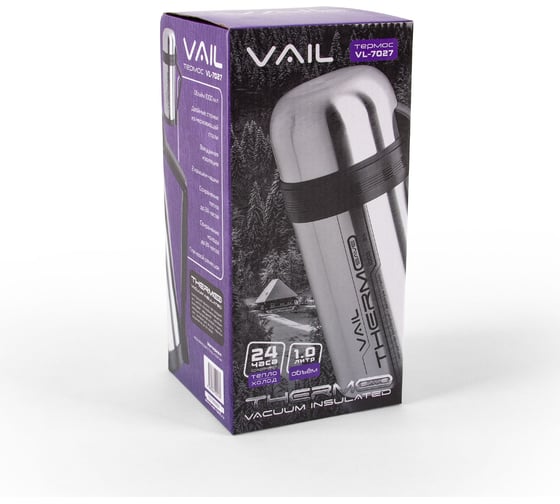 Термос Vail широкое горло 1,0 л. VL-7027