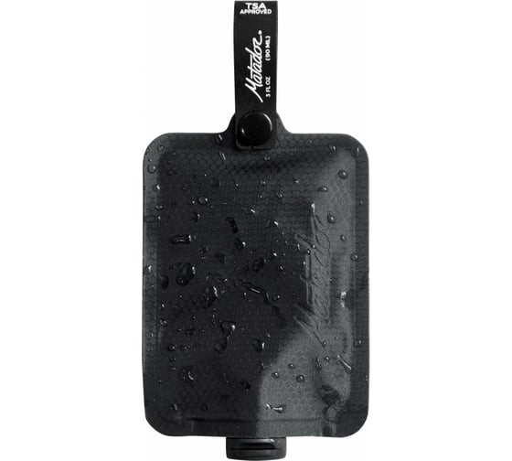 Мягкий флакон MATADOR FlatPak Toiletry Bottle 90 мл, черный MATFPB1001B