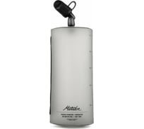 Складная мягкая бутылка для воды MATADOR Packable Water Bottle 1L серая MATBT1L001BK