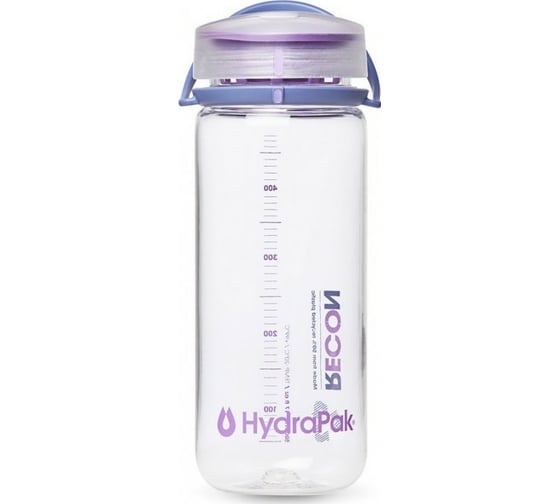 Бутылка для воды HydraPak Recon 0.5L фиолетовая BR03V