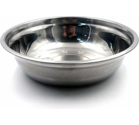 Миска Следопыт эконом метал, d 27 см, 2500 мл PF-CWS-P88