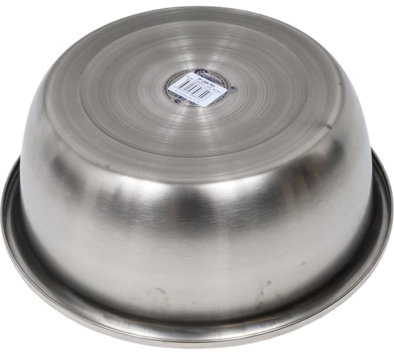 Миска Следопыт нержавеющая сталь, высокие края, d 35 см, h 12.5 см, 7.2 л PF-CWS-P93