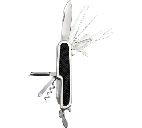 Мультитул Следопыт 11 предметов, прорезиненная ручка PF-MT-02