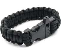 Браслет из паракорда со свистком Следопыт 26x2 см PF-PD-01