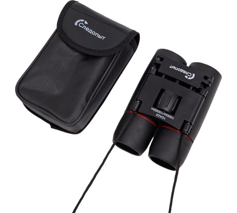 Бинокль Следопыт 10x22, черный PF-BT-01