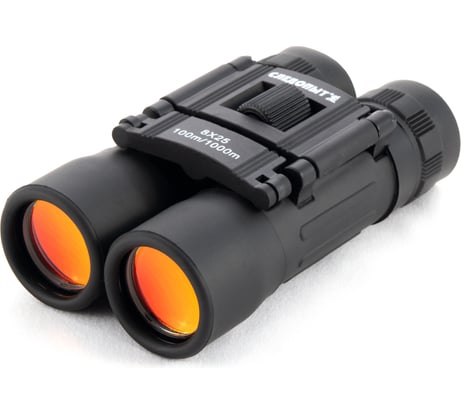 Бинокль Следопыт 8x25, черный PF-BT-10