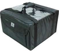 Термосумка для пиццы ТермоПро черная СПЛ 43х27