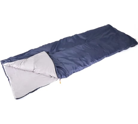 Спальный мешок-одеяло Следопыт Camp, 200x75 см, до 0С, 3-слойный, темно-синий PF-SB-37