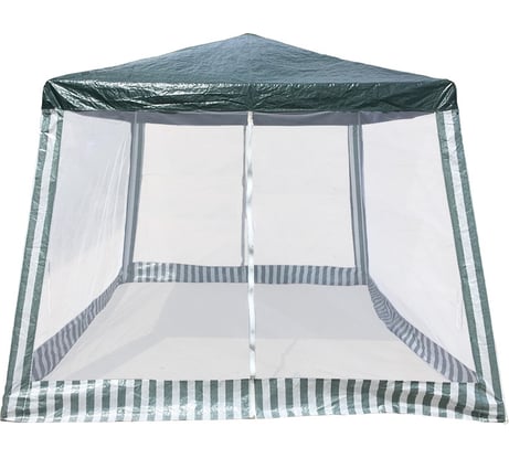 Шатер-тент Ecos GT-300, 3х3 м, полиэстер, 90 гр/м2, 4 москитные сетки 104288