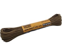 Паракорд RECORD Моток 16пр ПА d=2.2мм, 30 м, койот 4680253048224