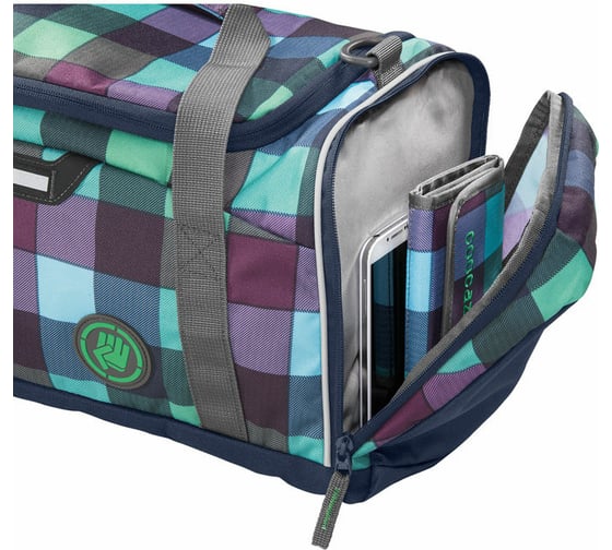 Спортивная сумка Coocazoo SporterPorter Green Purple District зеленый/черный 00124798