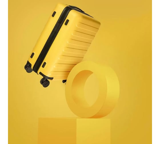 Чемодан NinetyGo Rhine Luggage 20" желтый 120104