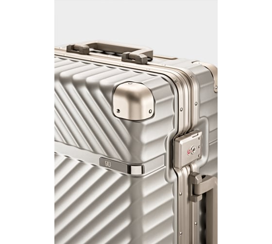 Чемодан NinetyGo Aluminum Frame PC Luggage V1 24'' золотой 210202