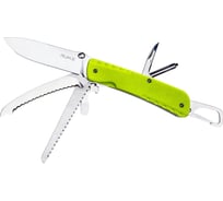 Нож Ruike 15 функций, желто-зеленый LD43