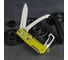 Нож Ruike 15 функций, желто-зеленый LD43 14