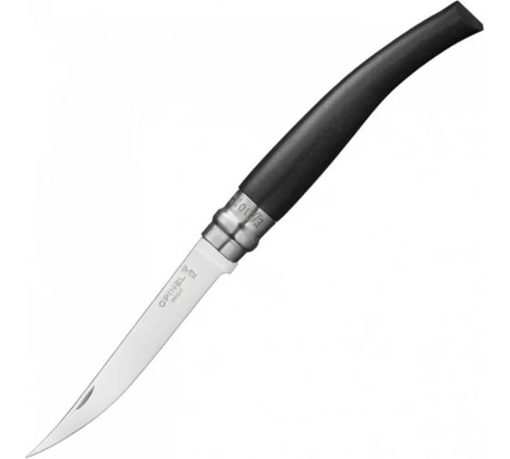 Нож Opinel Slim №10, рукоять из мозамбикского эбенового дерева 002016 1