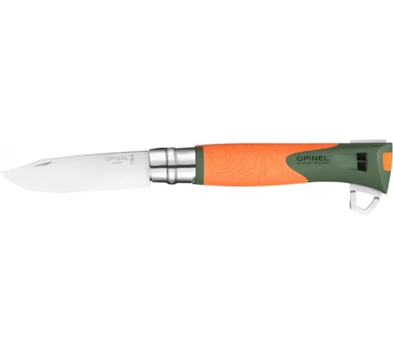 Набор Opinel №12 Explore 8 шт., 4 зеленых + 4 оранжевых 001975