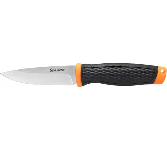 Нож Ganzo черный c оранжевым G806-OR