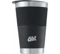 Термокружка Esbit Sculptor с резиновой накладкой, черная TBL550SC-SL-BK