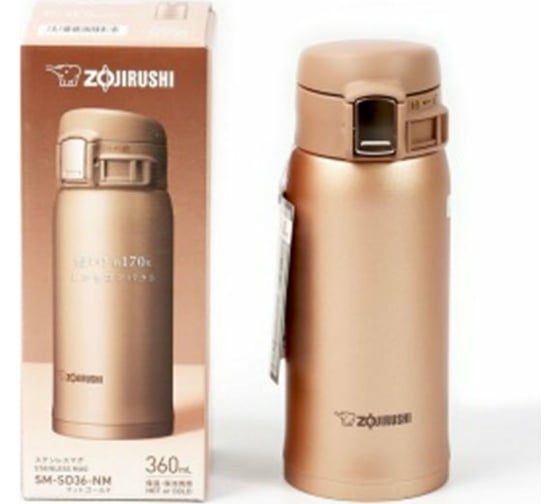 Термокружка Zojirushi шампань SM-SD36-NM