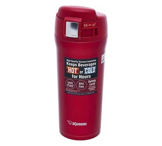 Термокружка Zojirushi красная SM-YAF48-RA