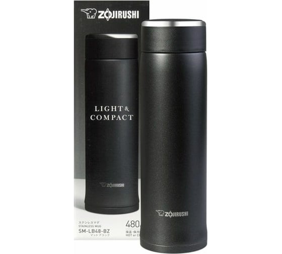 Термокружка Zojirushi черная SM-LB48-BZ