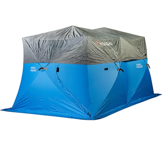 Накидка на половину палатки HIGASHI Double Pyramid Half tent rain cover Grey 05075_3735