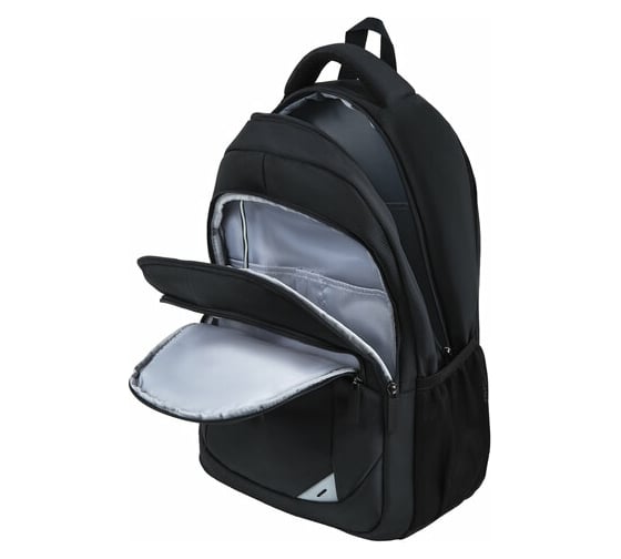 Универсальный рюкзак BRAUBERG URBAN Freedom, 2 отделения, черный, 46x32x19см 270756