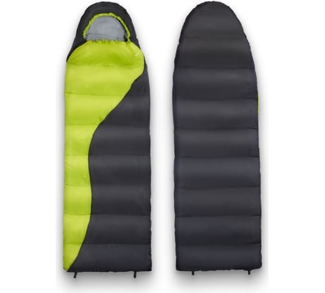 Туристический спальный мешок ATEMI Quilt 350RN, 350 г/м², -6°С, right, 00-00008422