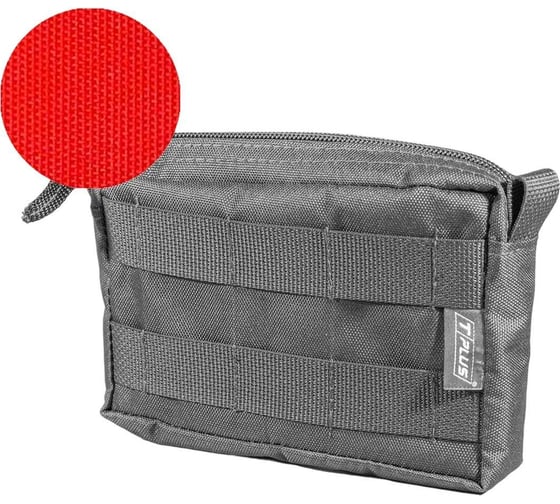 Тактический подсумок Tplus 150x30x100 мм, оксфорд 600, красный T009409 1