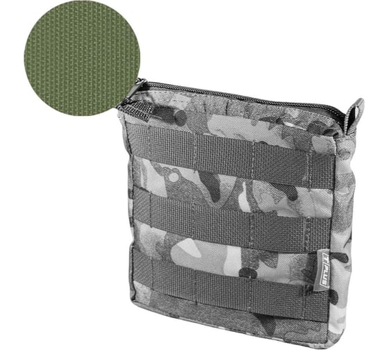 Тактический подсумок Tplus 150x30x150 мм, оксфорд 600, олива T009415