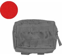Подсумок на молнии Tplus 140x100x50 мм, оксфорд 600, красный T009831