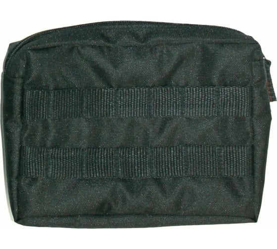 Подсумок на молнии Tplus 140x100x50 мм, оксфорд 600, черный T009833 1
