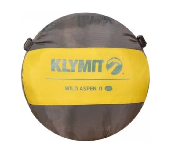 Спальный мешок Klymit Wild Aspen 0 Large желто-зеленый 13WAYL00D