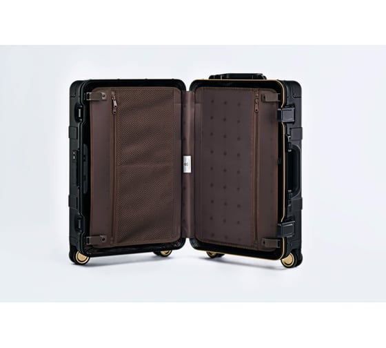 Чемодан NinetyGo Metal Luggage 20" черный 100504