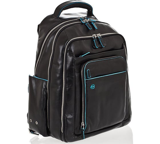 Рюкзак Piquadro Blue Square 13", черный, 31х42х18.5 см, 23 л CA1813B2/N