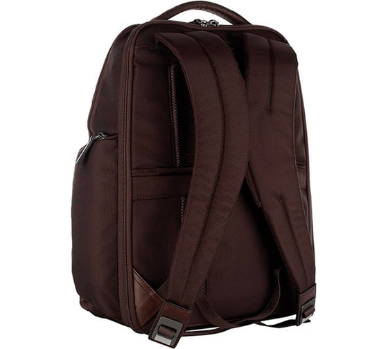 Рюкзак Piquadro Brief CA4439BRBM/TM темно-коричневый, натуральная кожа/ткань CA4439BRBM/TM
