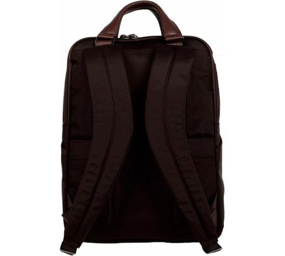 Рюкзак Piquadro Brief CA3975BR/TM темно-коричневый, натуральная кожа/ткань CA3975BR/TM