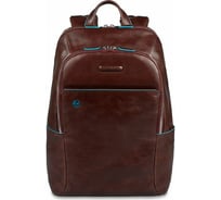 Рюкзак Piquadro Blue Square 13", коричневый, 27.5х39х15 см, 16 л CA3214B2/MO