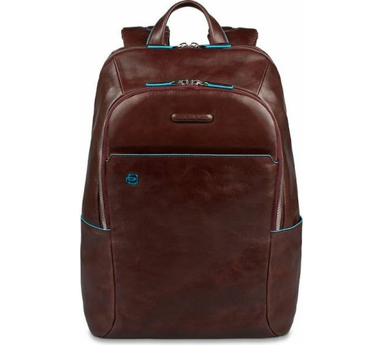 Рюкзак Piquadro Blue Square 13", коричневый, 27.5х39х15 см, 16 л CA3214B2/MO 1