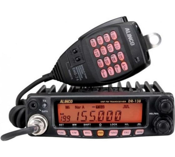 Мобильная аналоговая радиостанция ALINCO VHF DR-138 1