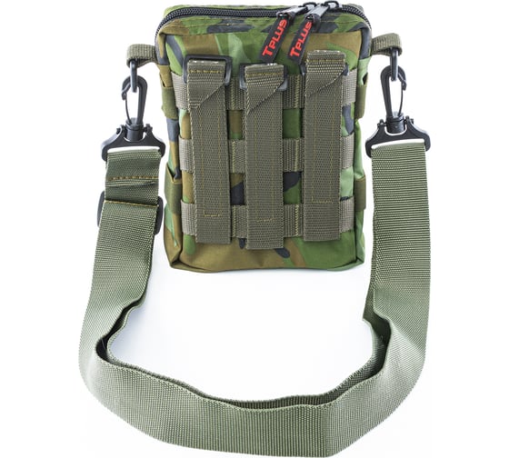 Тактическая сумка с ремнем Tplus 180x50x140 мм, оксфорд 600, нато T010348